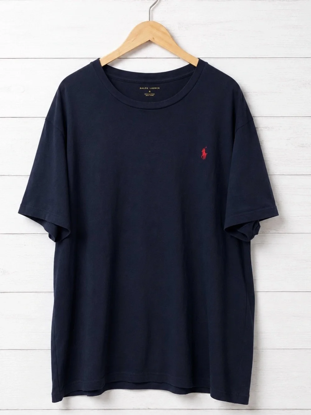 Polo Ralph Lauren 2XB Big & Tall Navy T-Shirt Red Pony Logo